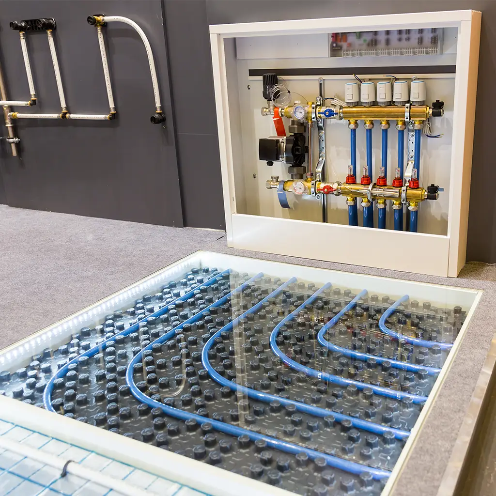 vloerverwarming professioneel laten leggen